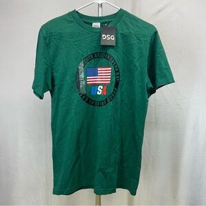 DSG Green Men's T-Shirt small